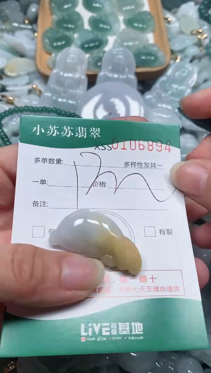 【闪购商品】翡翠颈饰未镶嵌闪购商品0106894