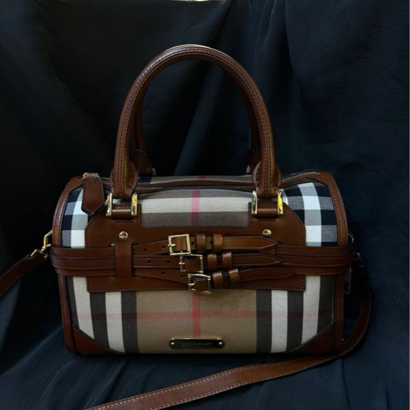 95新 BURBERRY/博柏利 乱乱子中古/女士/手提包/105126