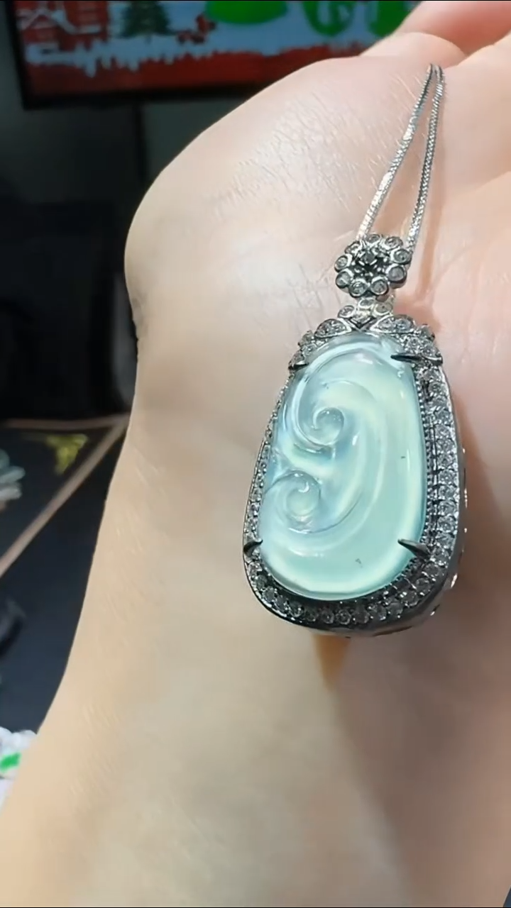 吊坠(不含链)未镶嵌翡翠多样性发其一不含链