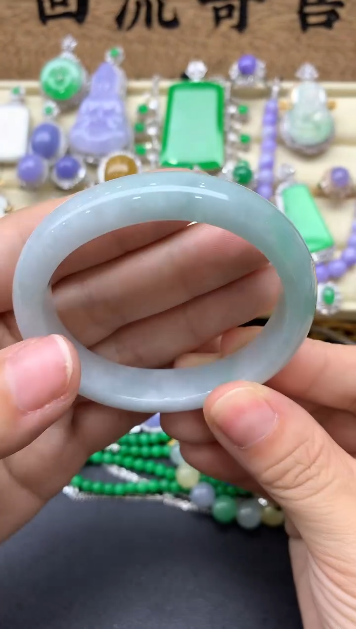 【闪购商品】翡翠手镯未镶嵌92-中国好珍宝