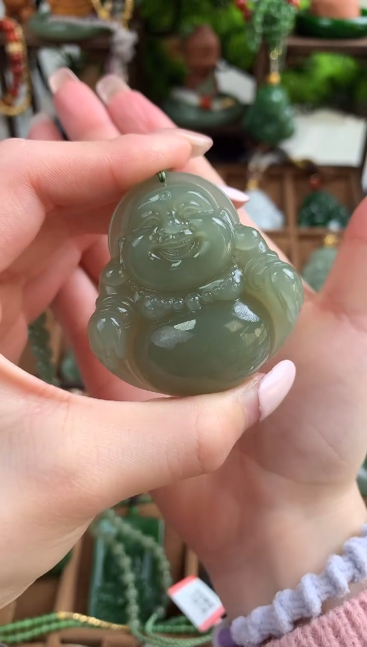 【闪购商品】和田玉颈饰未镶嵌吊坠50mm