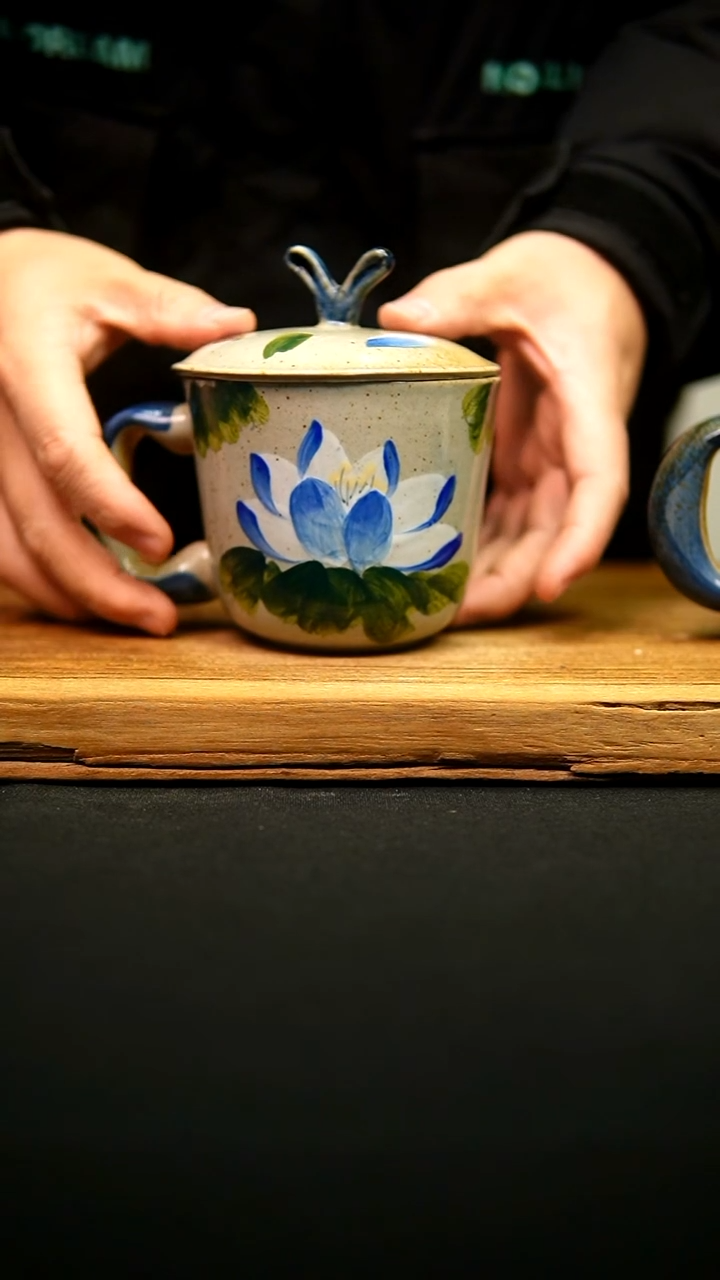 @@陶园瓷舍@@纯手工手绘@高温釉下彩