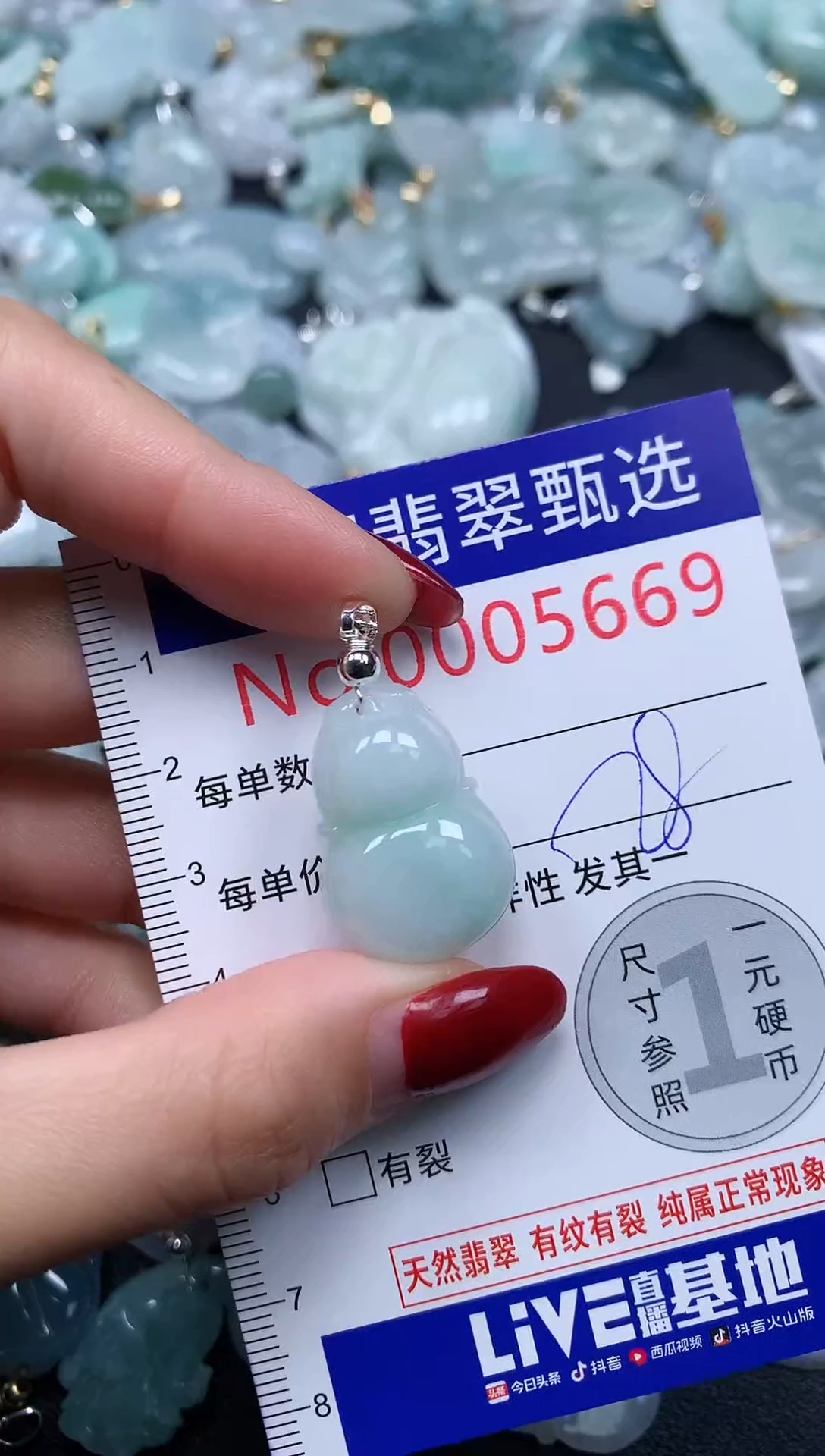 颈饰未镶嵌翡翠5669