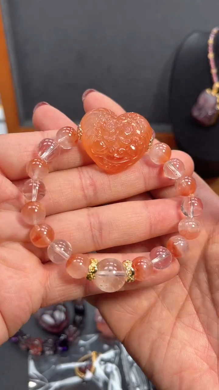 【闪购商品】水晶颈饰未镶嵌【百晶灵儿】天然水晶定制款
