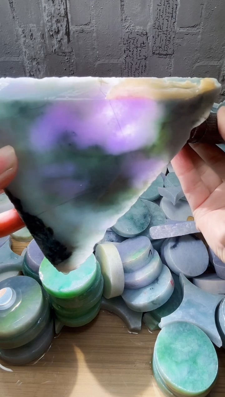 裸石翡翠天然翡翠A货石 南 220