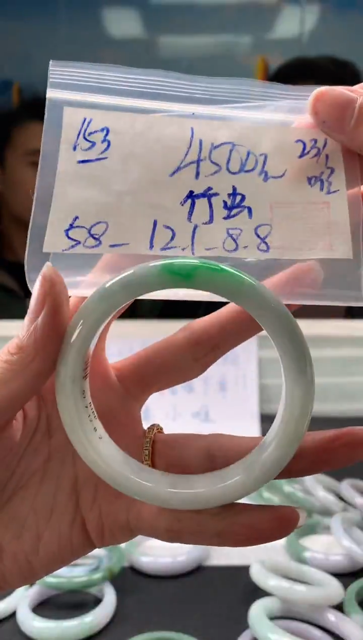 【闪购商品】翡翠手镯未镶嵌翡翠手镯 下单联系小耳机#153