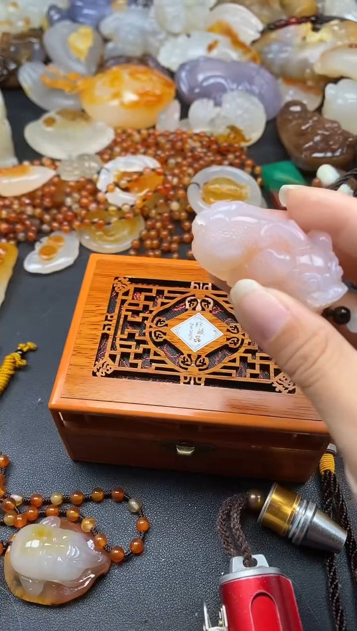 未镶嵌1玛瑙/玉髓雨**晴ll