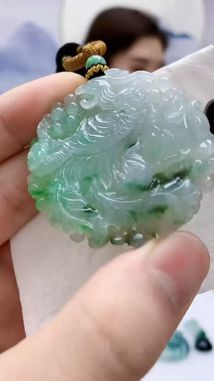 定制翡翠未镶嵌4829bb-毛货挂件31