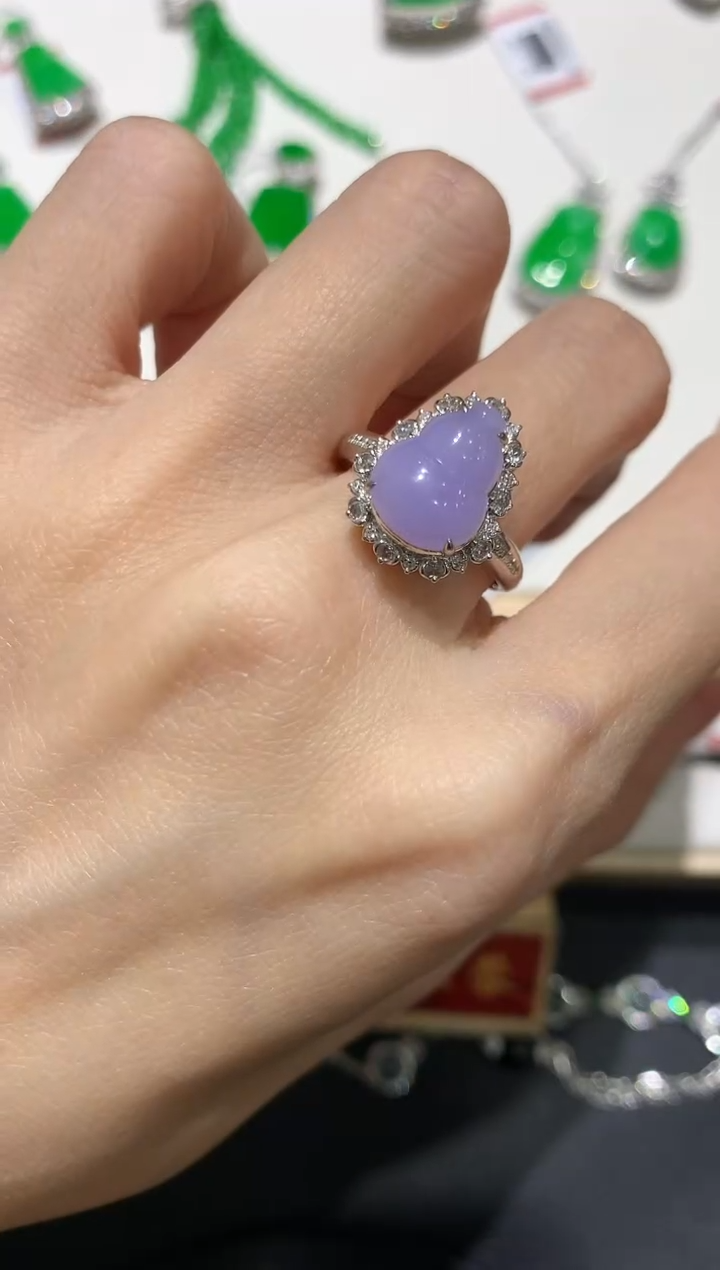 【闪购商品】翡翠吊坠(不含链)18K金镶嵌团购3