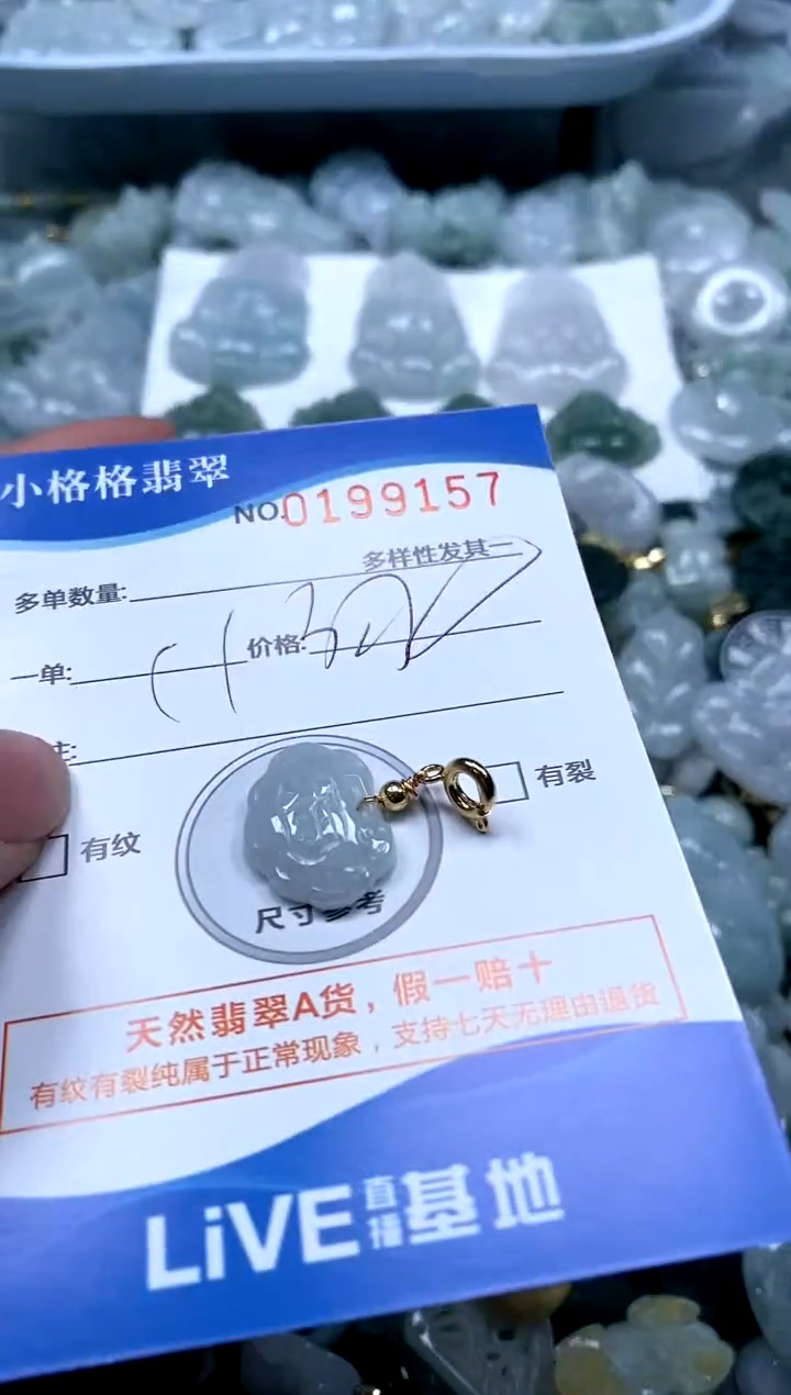 【闪购商品】翡翠颈饰未镶嵌闪购商品0199157