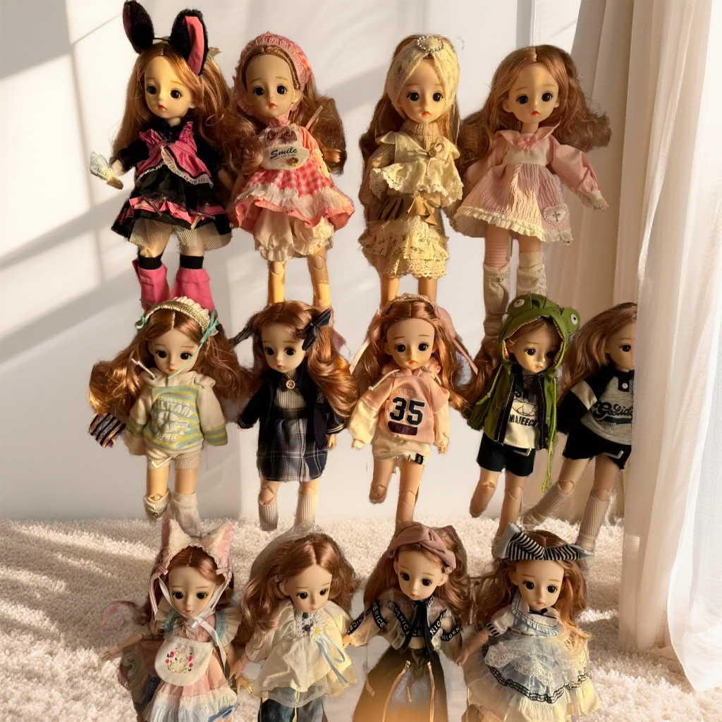 30厘米可换装芭比玩偶公主女生生日礼物新款玩具娃娃