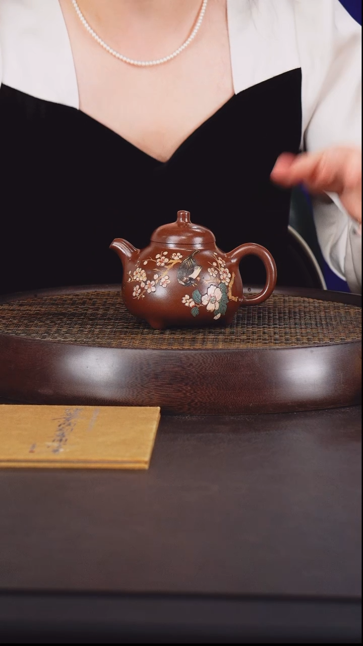 茶壶紫砂潘洪均 乳鼎64 紫泥柴烧 300毫升