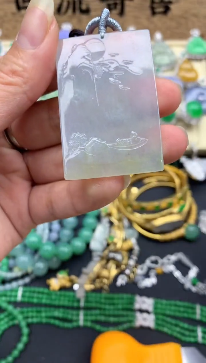 【闪购商品】翡翠颈饰未镶嵌356-中国好珍宝