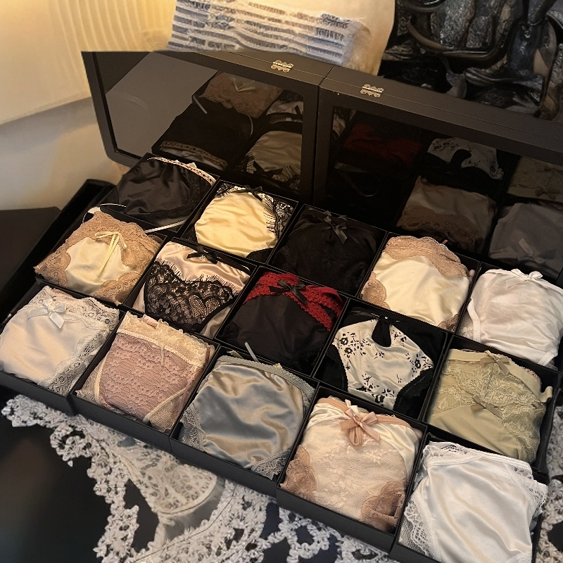 福利5条装混搭法式轻奢性感纯欲蕾丝内裤