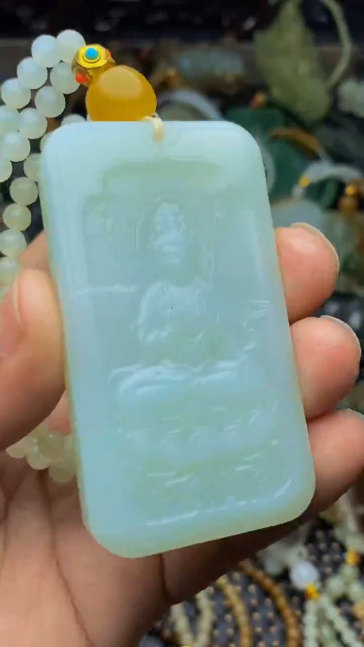 未镶嵌和田玉挂件1
