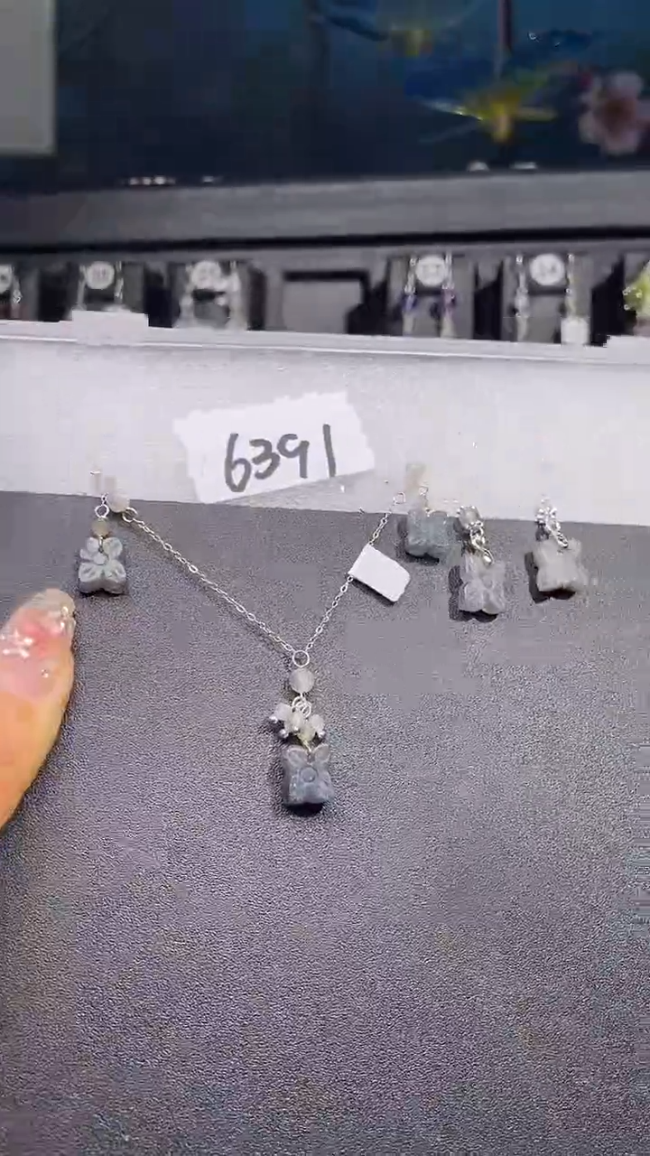 银S925镶嵌耳饰紫晶喜欢拍