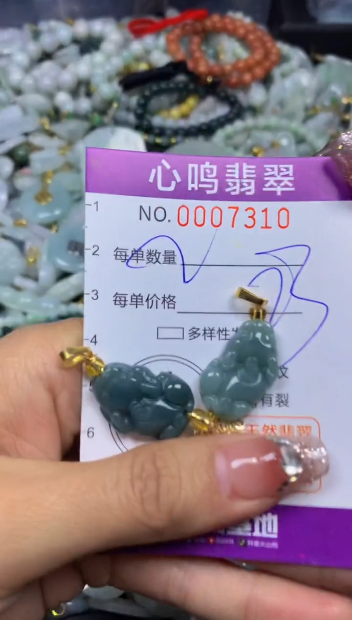【闪购商品】翡翠颈饰未镶嵌闪购007310