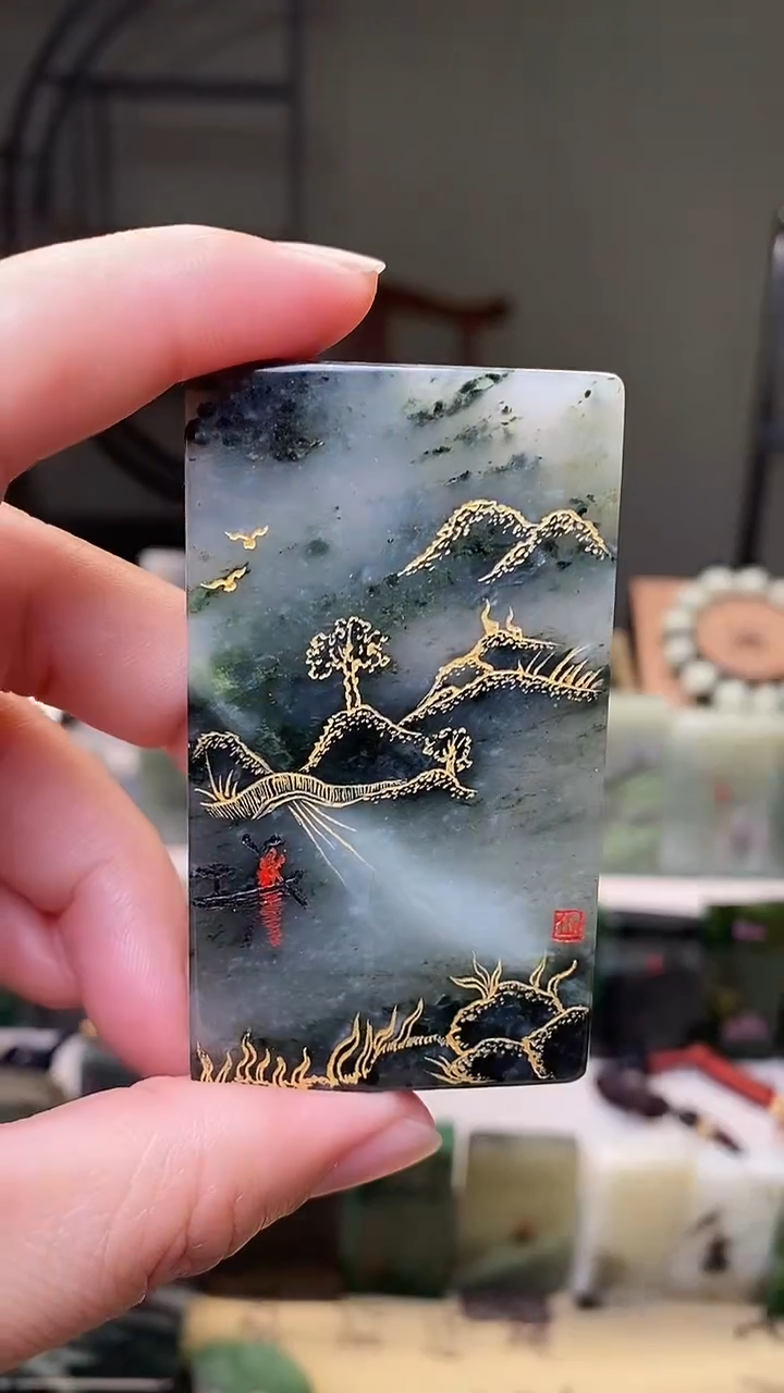 【闪购商品】独山玉颈饰未镶嵌21