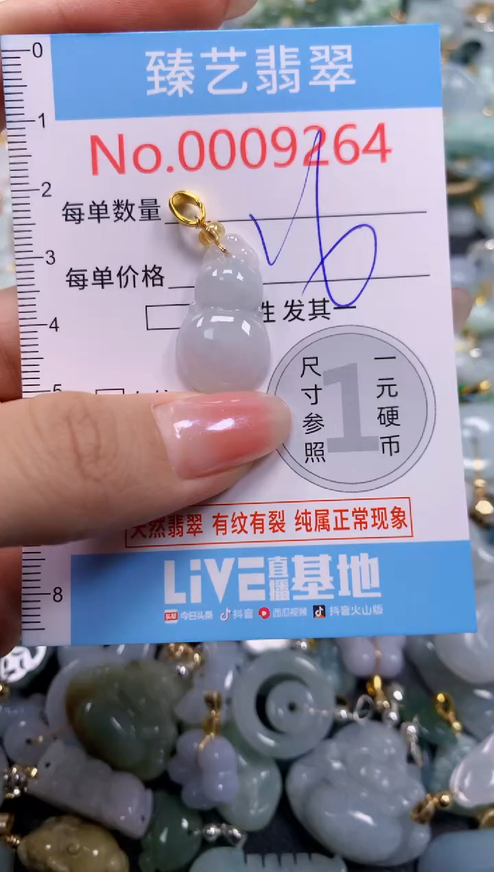 颈饰未镶嵌翡翠9264