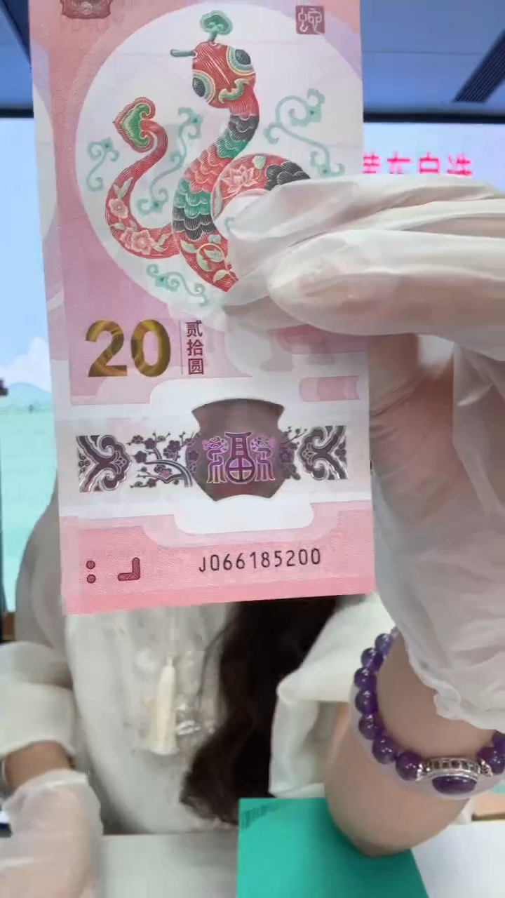 塑料蛇钞一张066185200