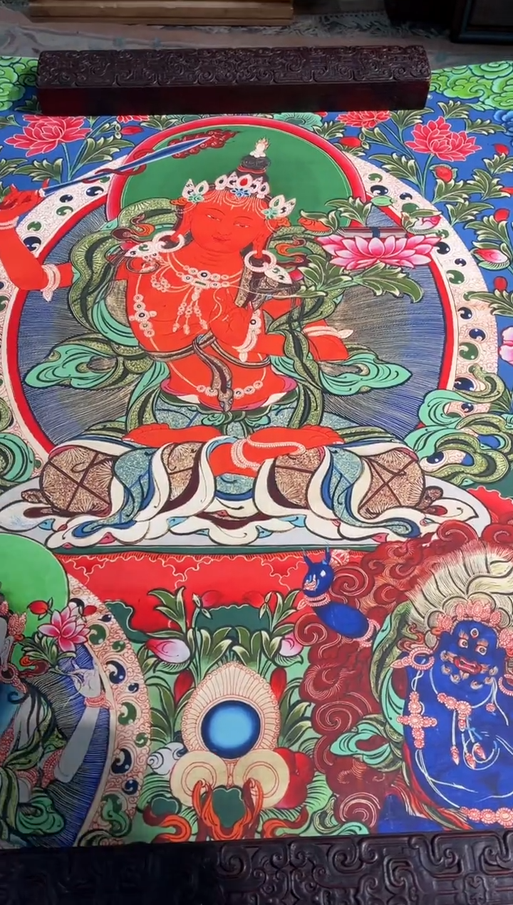 卷轴画天天的唐卡tk160