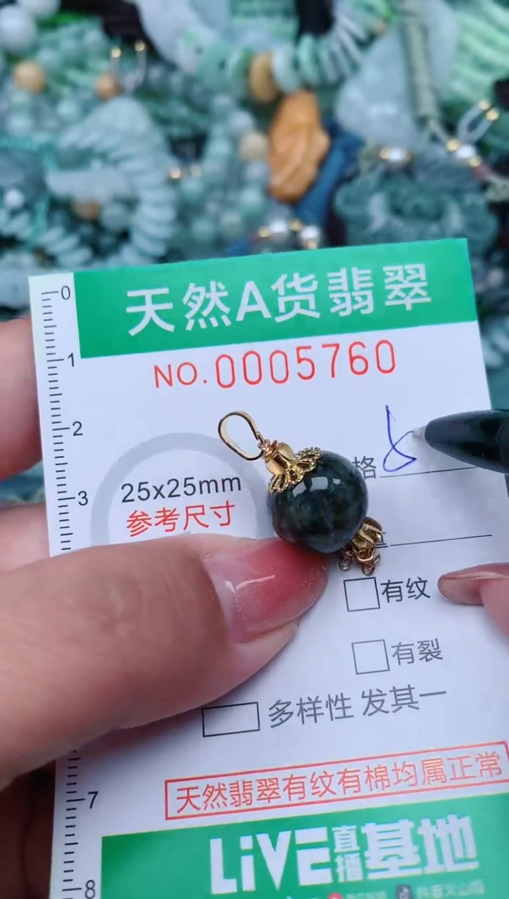 【闪购商品】翡翠颈饰未镶嵌.0005760