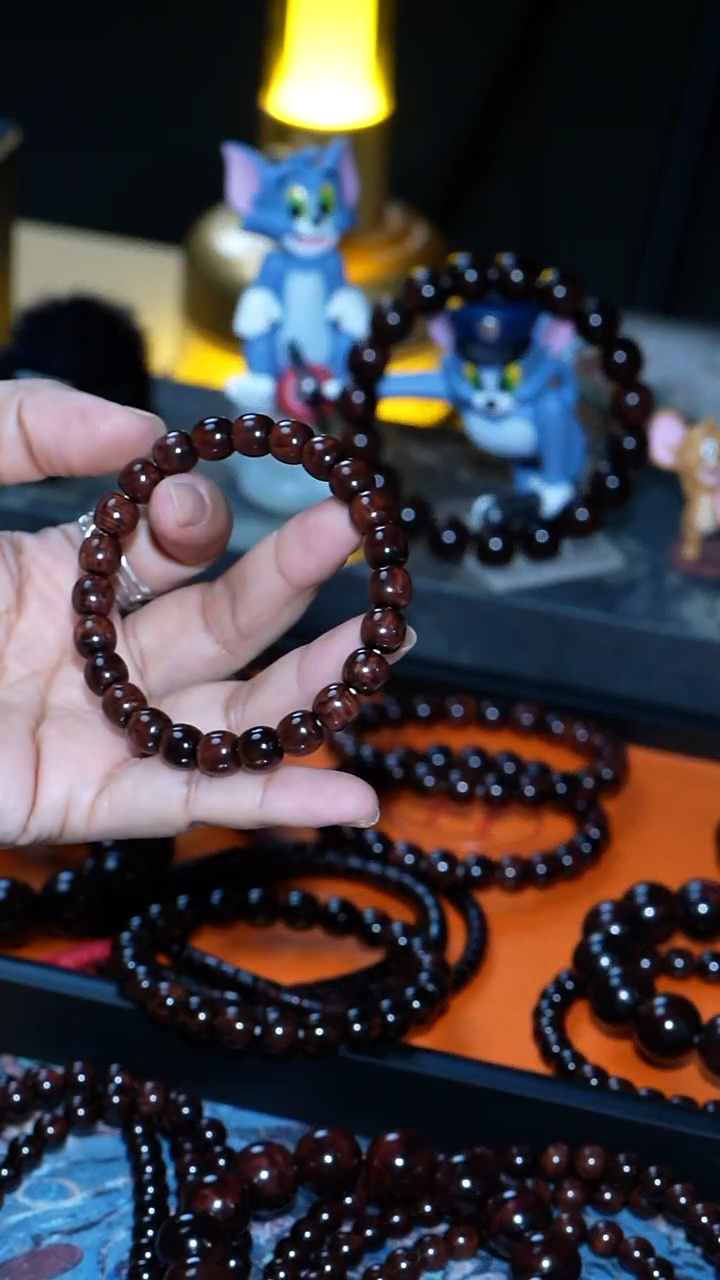 手串/手链黄花梨/降香黄檀【MOYU】海南黄花梨 8.5*9 文玩潮款手串