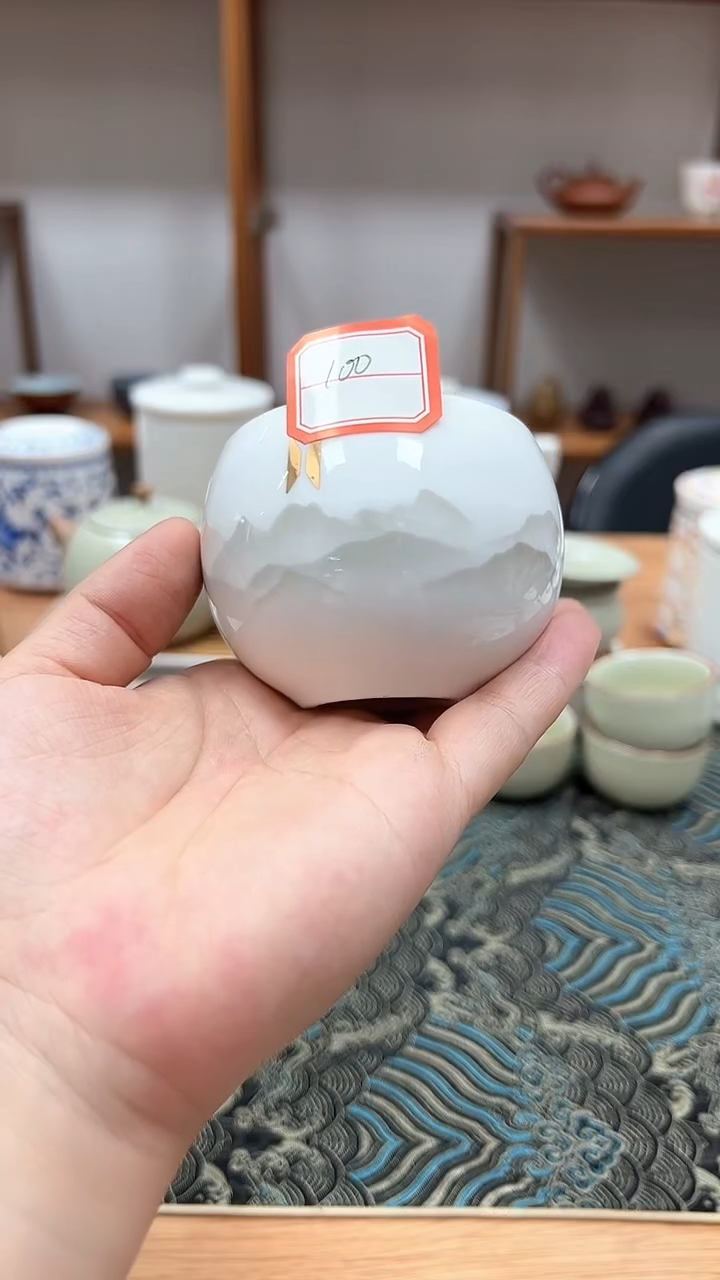 德化陶瓷主人杯100