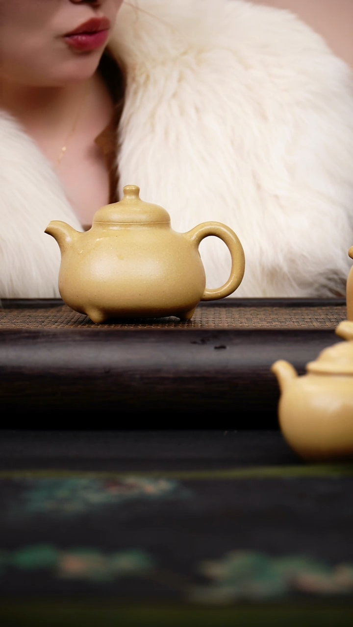 茶壶紫砂梨皮本山绿 乳鼎 