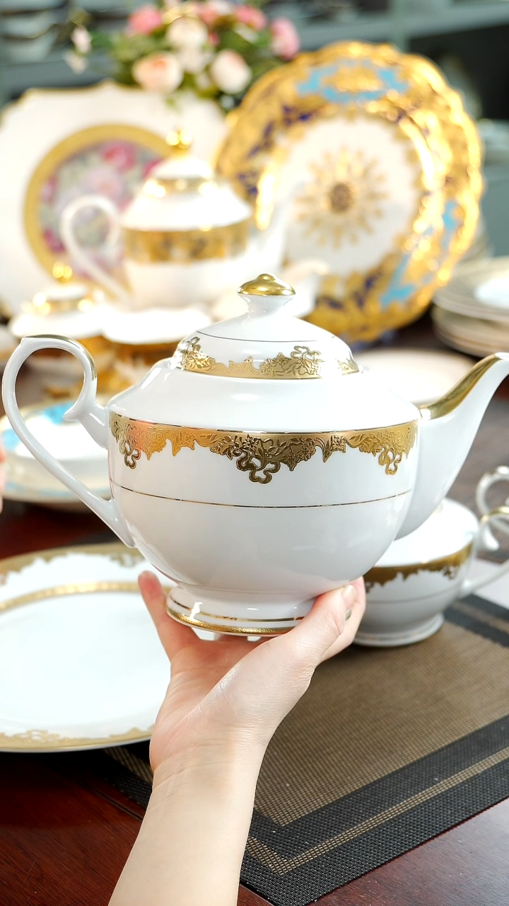 【闪购商品】瓷片茶壶 福利价福利价