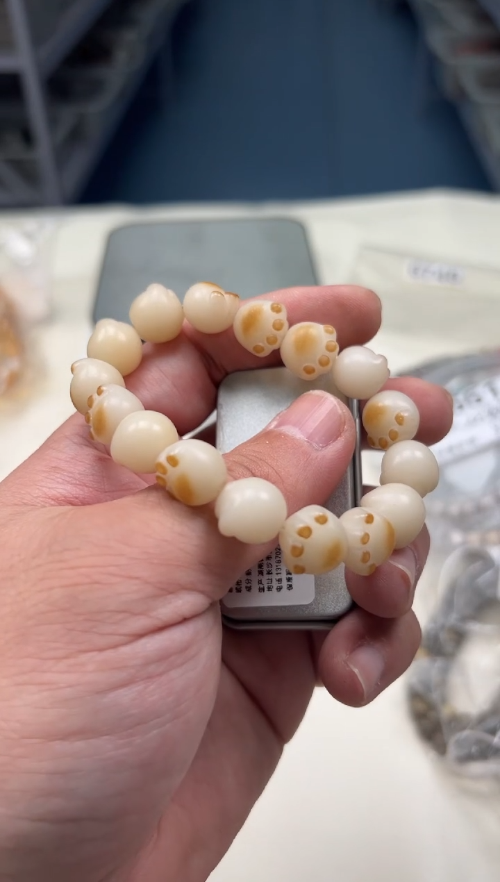 手串白玉菩提发单个