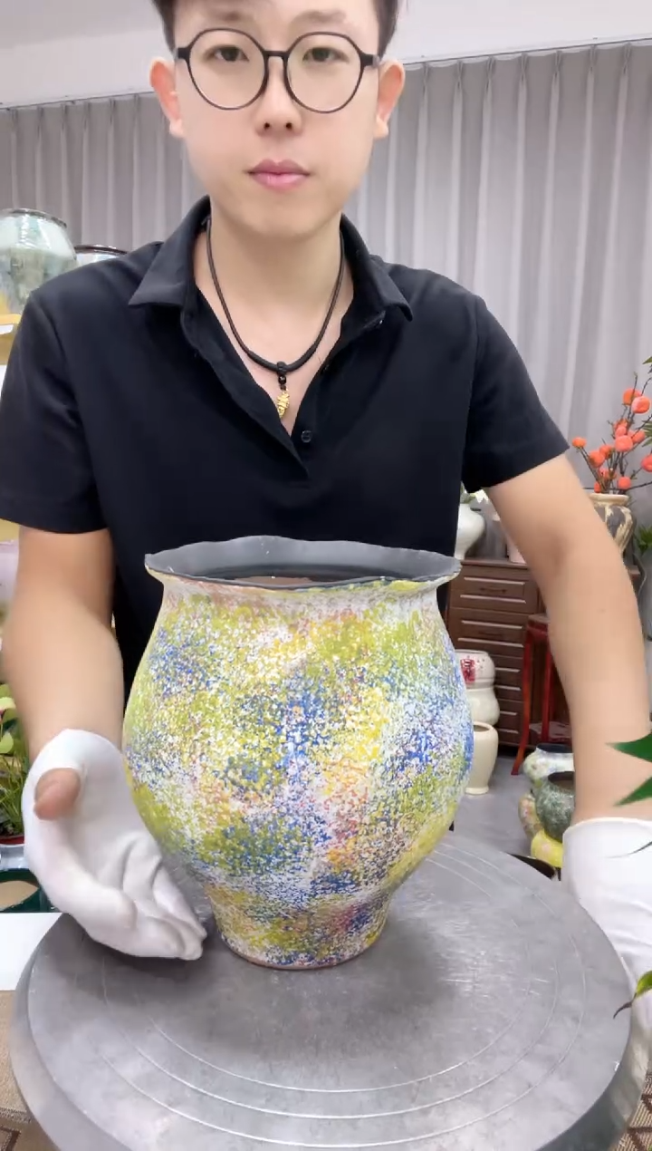 直播链接 8.4 陶瓷花盆