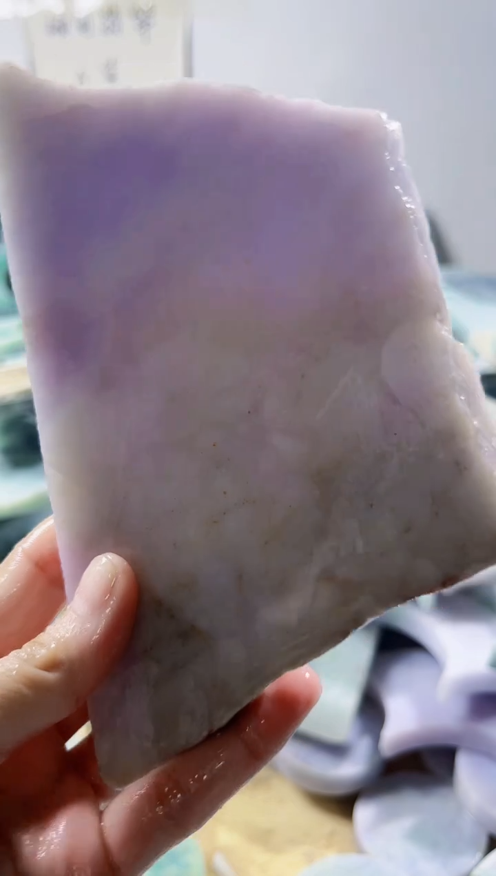 翡翠裸石缅甸翡翠A货柠4667