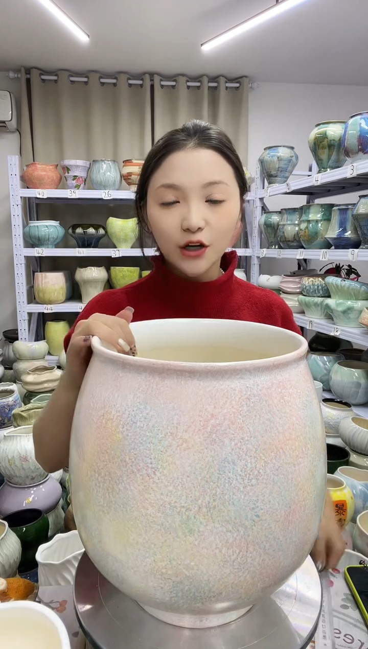 11.18陶瓷花盆直播链接高.   30   口 22.5