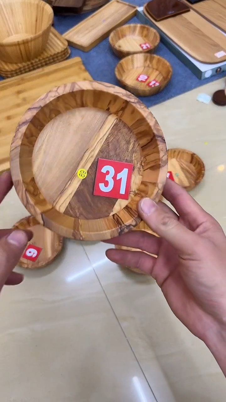 橄榄木中号碗  不退不换