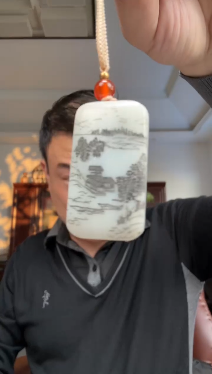 颈饰未镶嵌和田玉拍一发一多样性发货