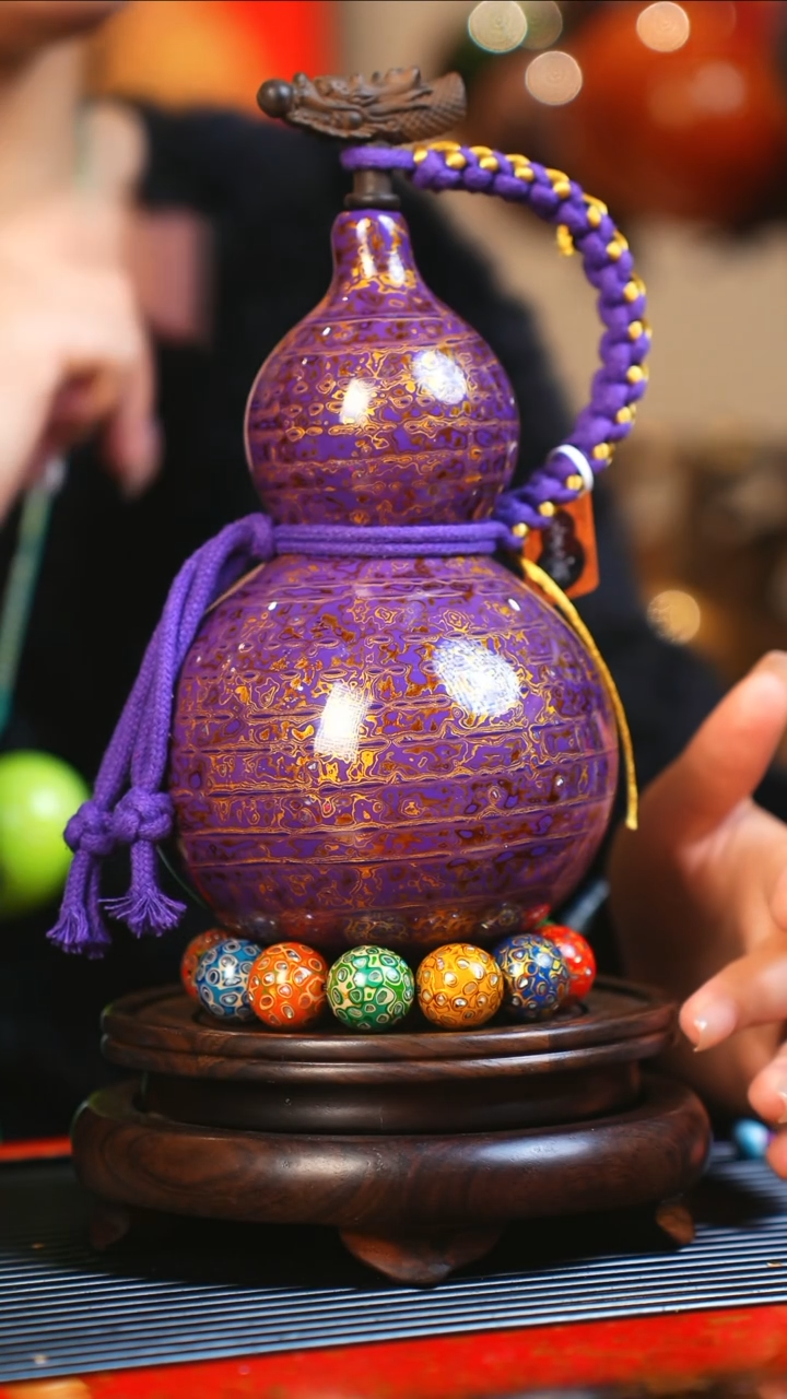 【闪购商品】JT190大师姐臻选非遗大漆酒葫芦