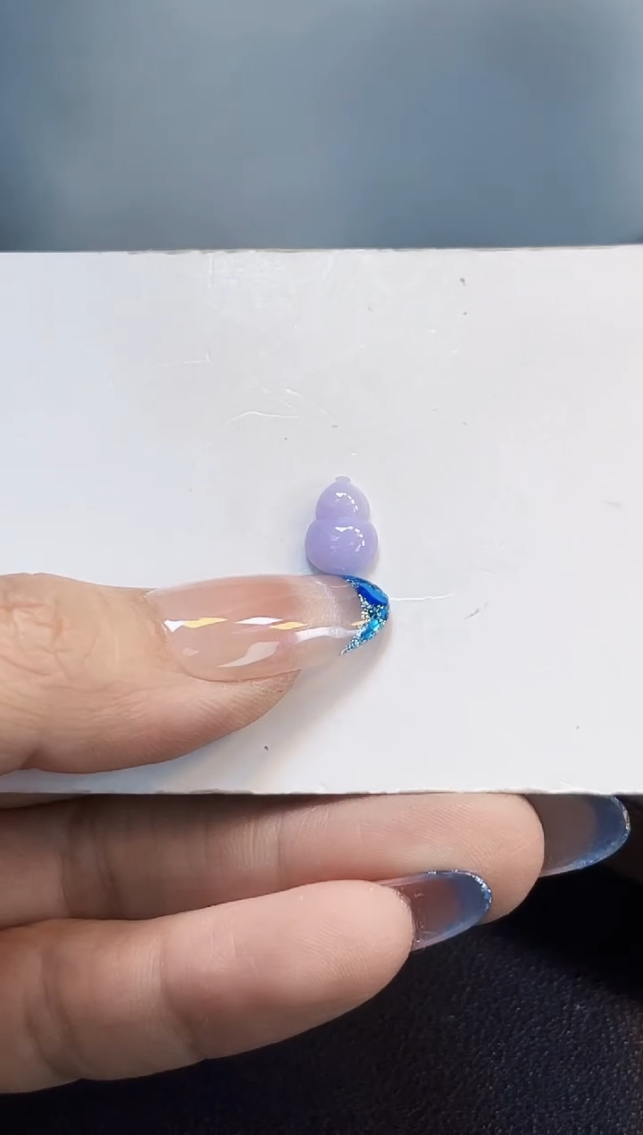 裸石翡翠FT紫罗兰葫芦10.3*7.3*3.5