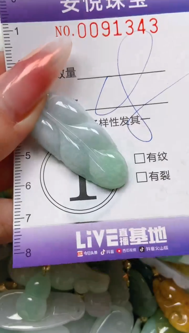 【闪购商品】翡翠颈饰未镶嵌闪购0091343