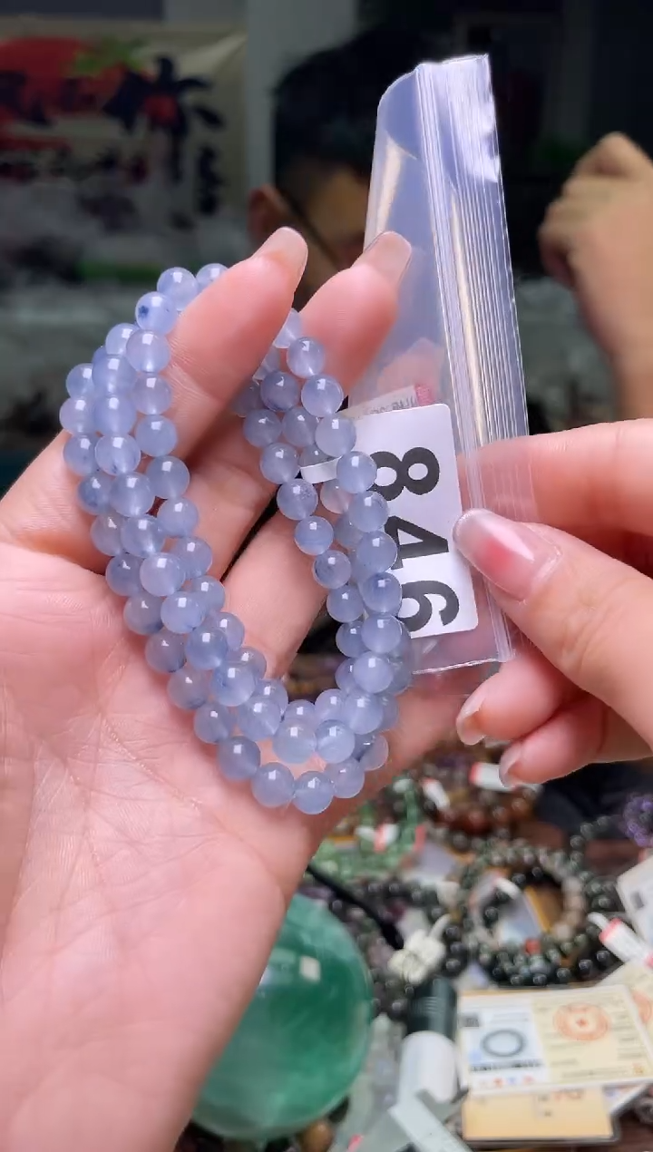 【闪购商品】水晶手链6.5-7/846未镶嵌多样性发一件