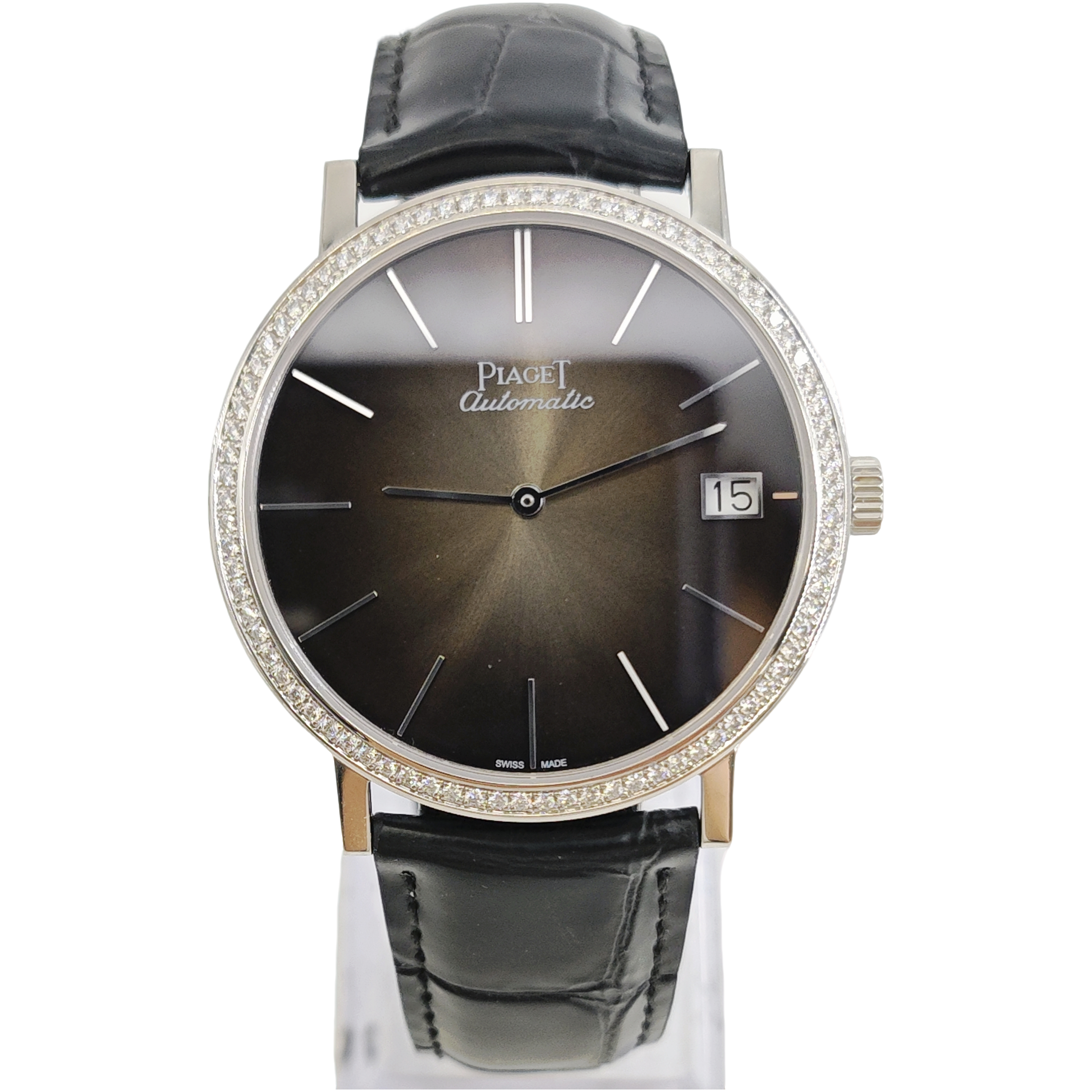 95新 Piaget/伯爵 伯爵男士系列 机械 后钻 40mm 18k金
