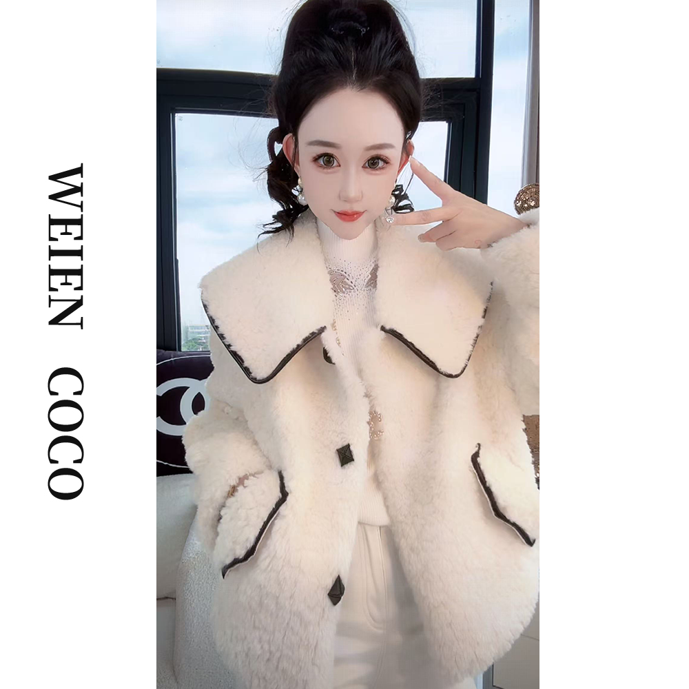 【薇恩COCO】轻奢女士外套休闲百搭潮流设计师外套S6033