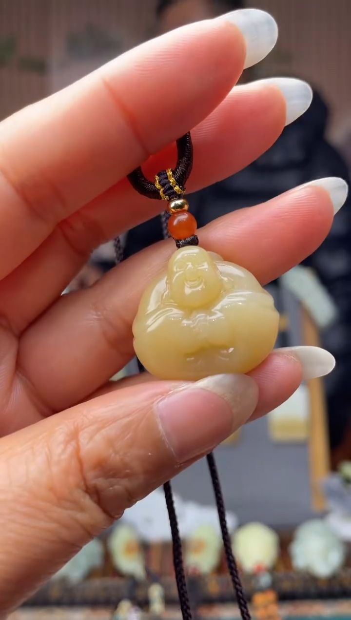 颈饰未镶嵌和田玉拍一发一