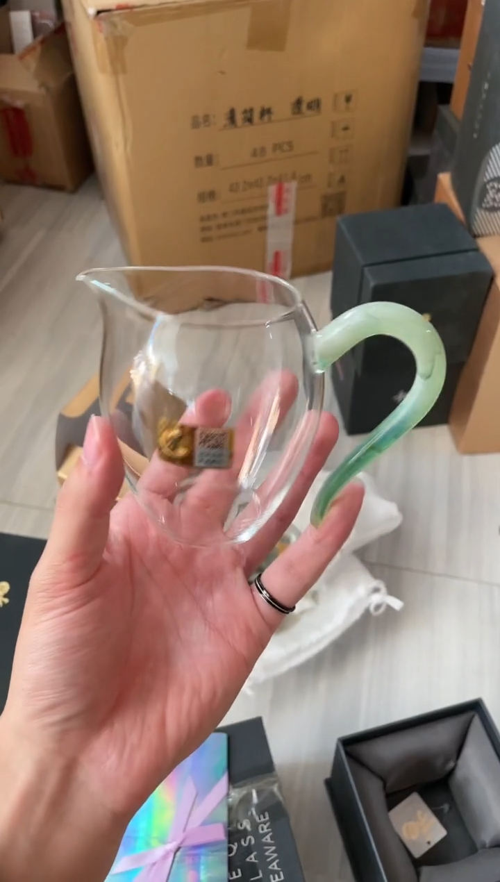 【闪购商品】怡然凤颜青玉公道杯