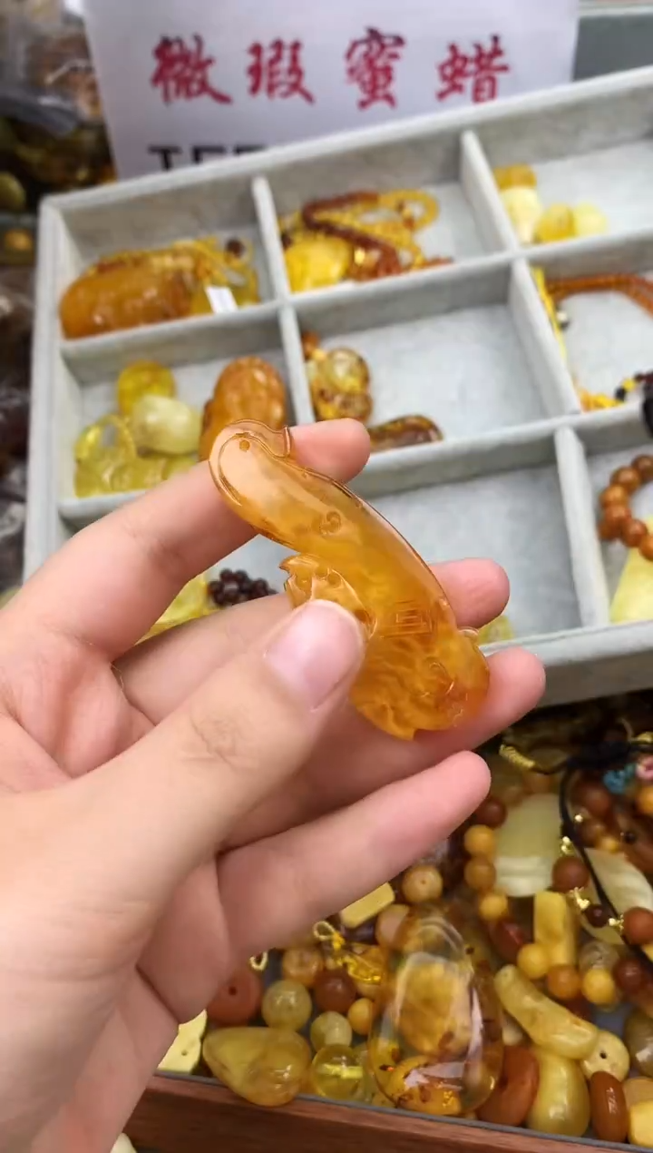 【闪购商品】琥珀珠宝奇石未镶嵌217