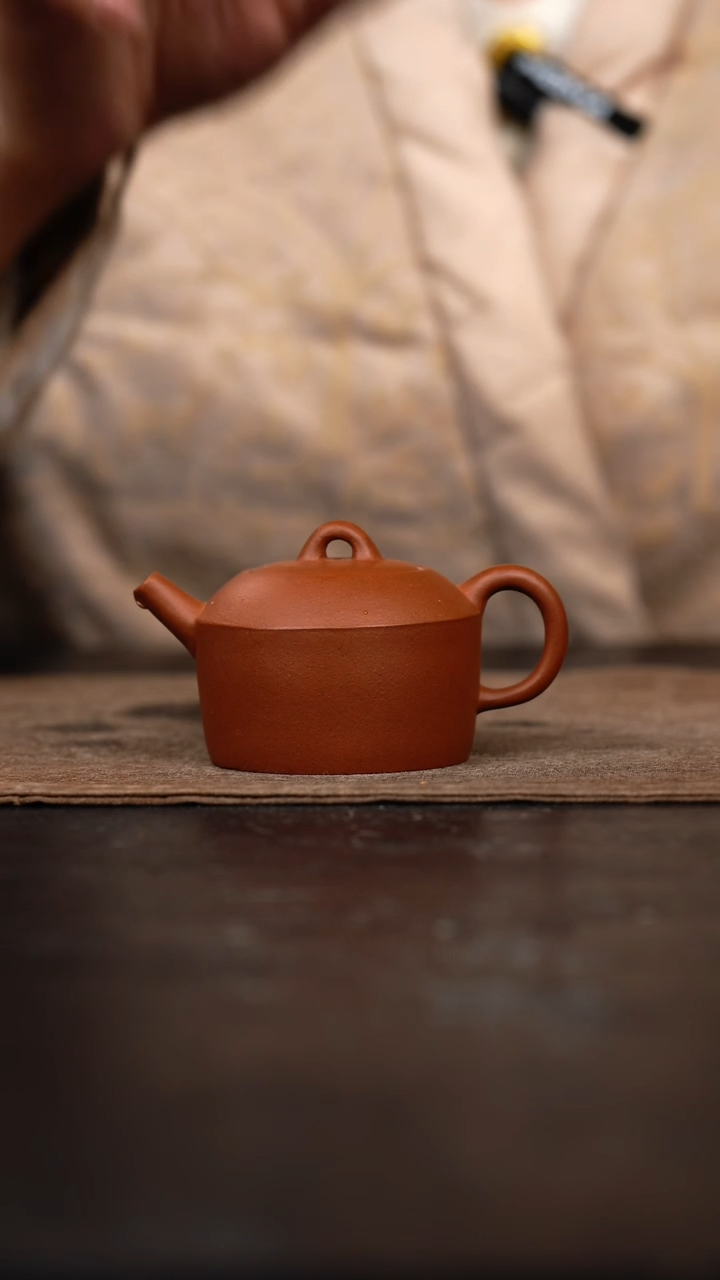 【闪购商品】紫砂茶壶全手工折肩巨轮70cc