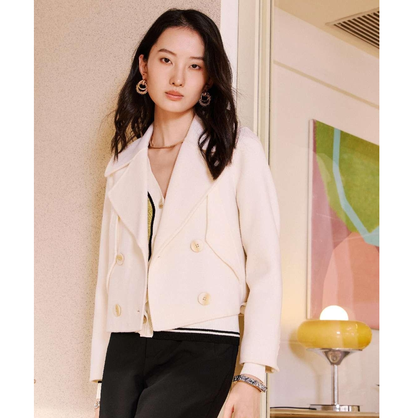 【辛小北专属】她翼冬季毛呢外套女士气质时尚百搭ET9241353873