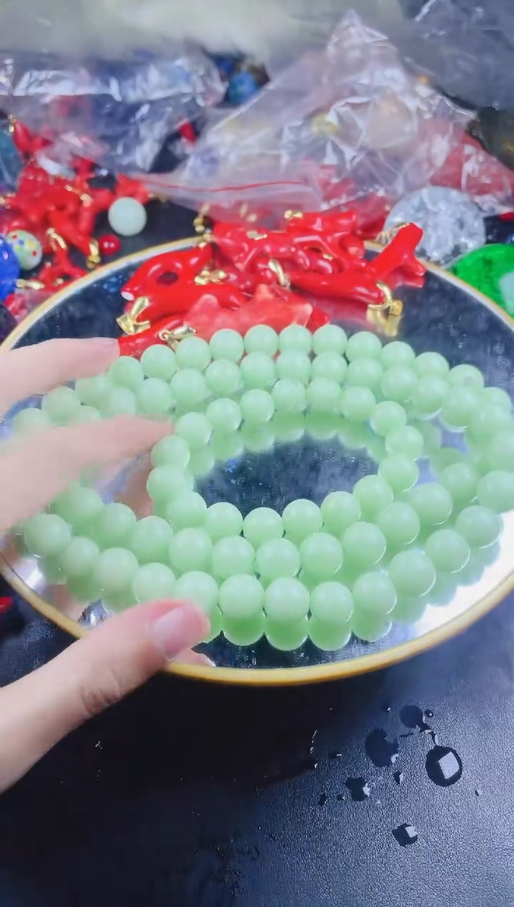 无无酸洗发光卡12一套  戒圈