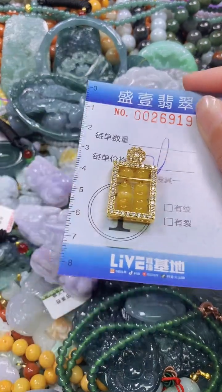 颈饰未镶嵌翡翠闪购0026919