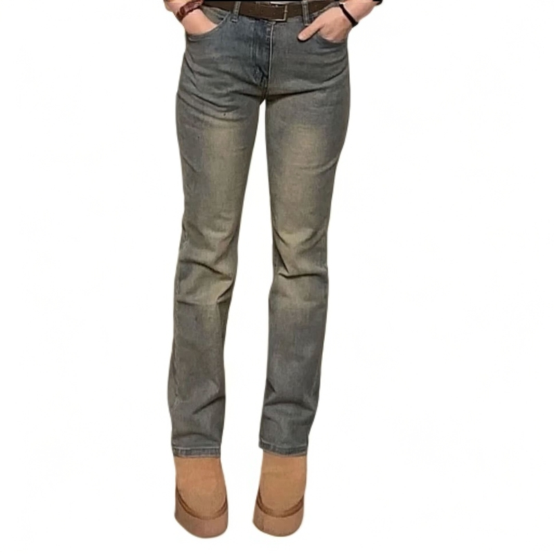 2025最新款时尚大码牛仔裤